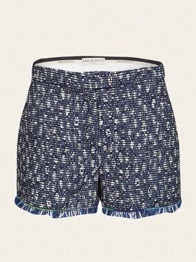 Emilio Pucci Textured Shorts